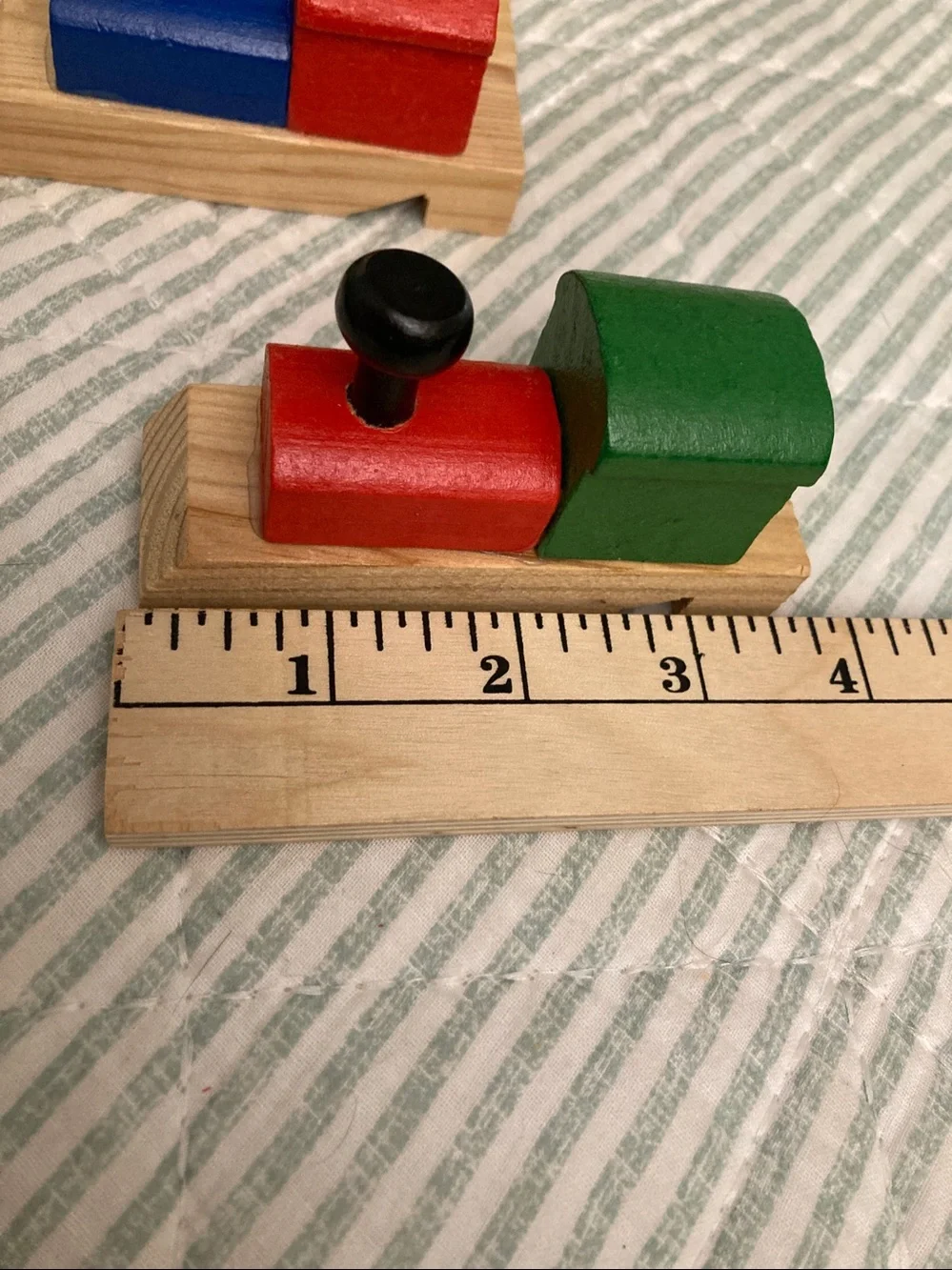 4-New Oriental Trading Wooden Train Whistles